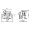 Accouplement de remorque SAUERMANN HS17101KU38MM