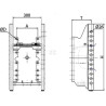 Tête d'attelage SAUERMANN HS4850SDF72