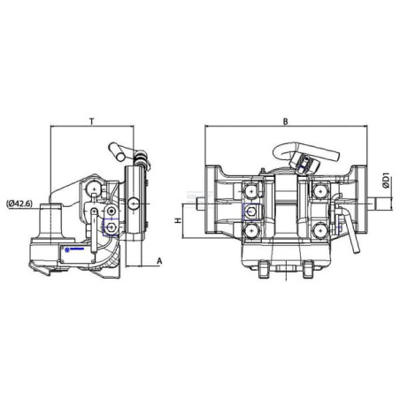 Accouplement de remorque SAUERMANN HS1151P390