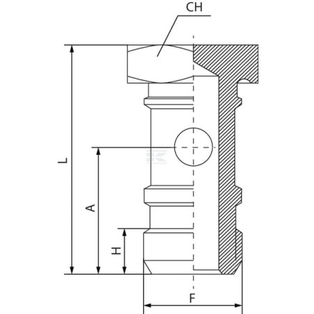 Boulon UNIVERSEL HBSRO14