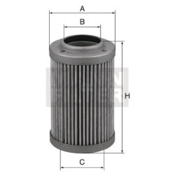 Filtre hydraulique MANN-FILTER HD49