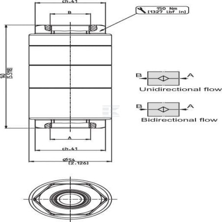 Filtre haute pression IKRON HF70520070SB040GEB