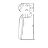 Dent de herse KRONE KE0612