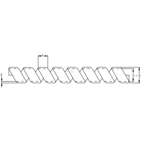 Spirale SAFEPLAST KBV100GP010
