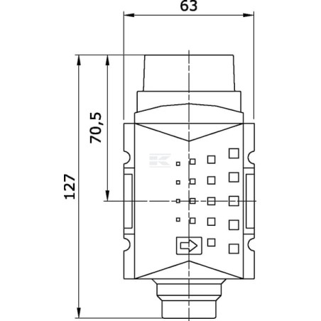 Vanne à bille UNIVERSEL KH3G12IPB2