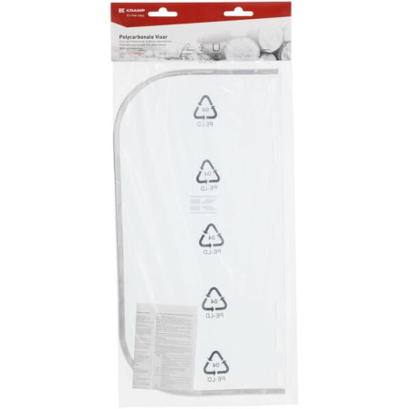 Visière polycarbonate UNIVERSEL KH110006