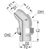Raccord coudé ALFAGOMMA KIB450806