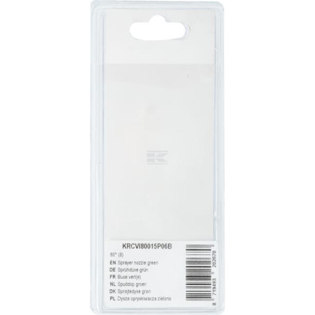 Buse de pulvérisateur verte UNIVERSEL KRCVI80015P06B