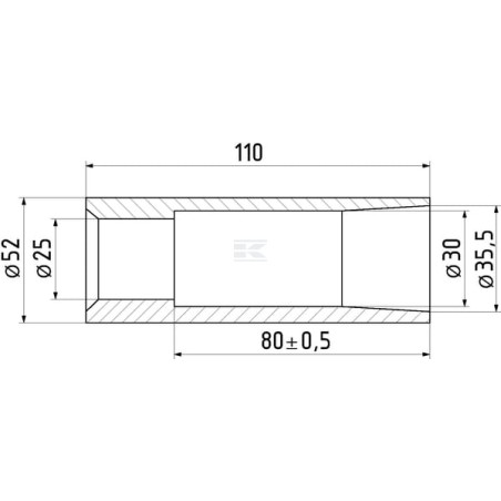 Douille UNIVERSEL KK221095N