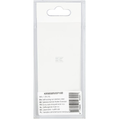 Ecrou UNIVERSEL KR9858RVSP10B