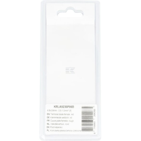 Cosse plate femelle UNIVERSEL KRLA9230P06B