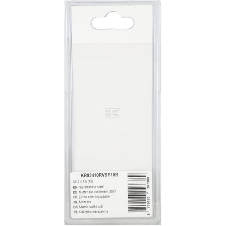 Ecrou UNIVERSEL KR93410RVSP10B
