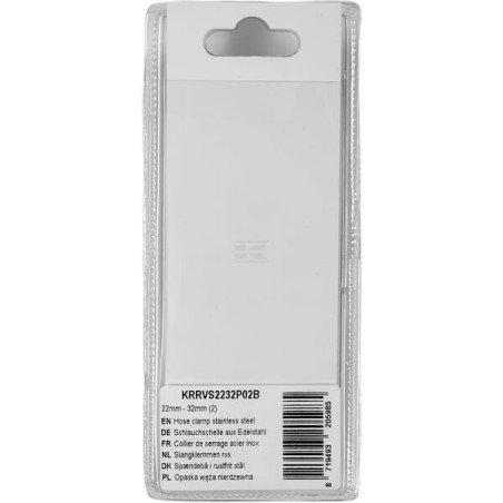 Collier de serrage UNIVERSEL KRRVS2232P02B