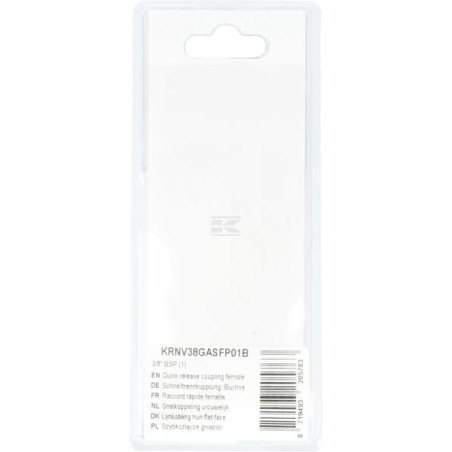 Raccord rapide femelle UNIVERSEL KRNV38GASFP01B