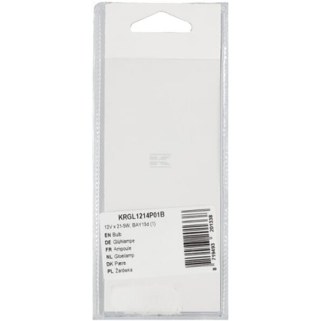 Ampoule UNIVERSEL KRGL1214P01B