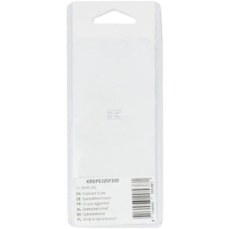 Vis UNIVERSEL KRSPS325P20B