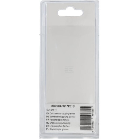 Raccord rapide femelle UNIVERSEL KR26KAIW17P01B