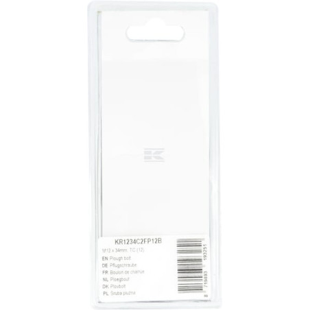 Boulon de charrue UNIVERSEL KR1234C2FP12B