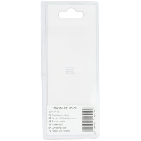 Raccord rapide UNIVERSEL KR25SFAK13P02B