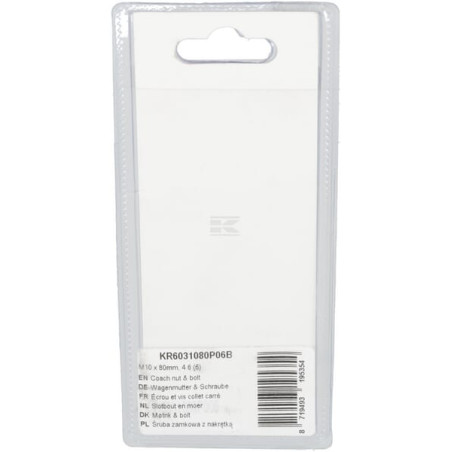 Écrou UNIVERSEL KR6031080P06B