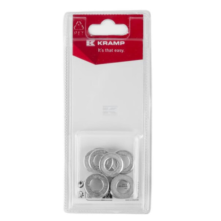 Rondelle plate UNIVERSEL KR125A10P20B