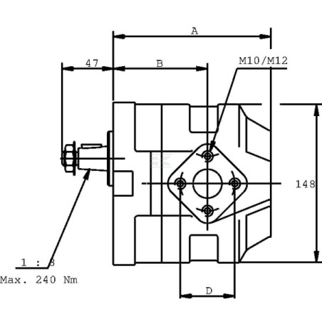 Moteur CASAPPA KM3073R83E3