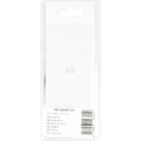 Boulon de charrue UNIVERSEL KR1140VKP12B