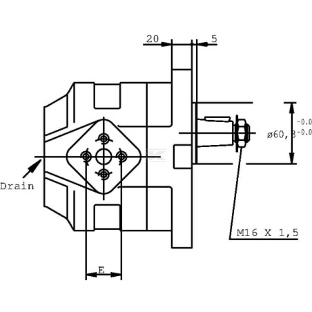 Moteur CASAPPA KM3051R84E4