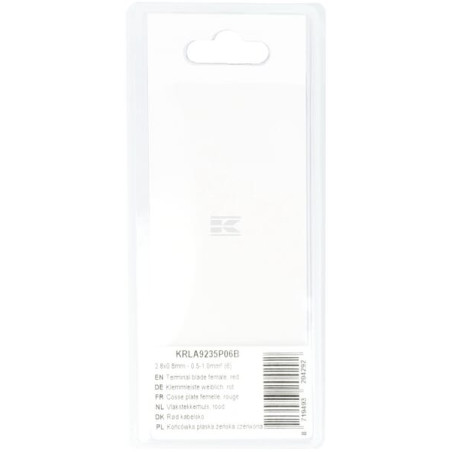 Cosse plate femelle UNIVERSEL KRLA9235P06B
