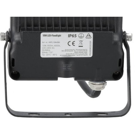 Projecteur LED UNIVERSEL KRFL10865BK