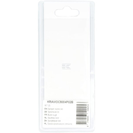 Buse de pulvérisateur rouge UNIVERSEL KRAVIOC8004P02B