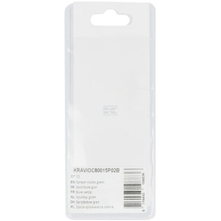 Buse de pulvérisateur verte UNIVERSEL KRAVIOC80015P02B