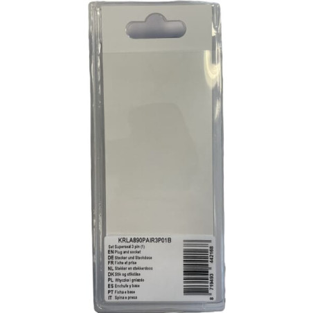 Ensemble de prise UNIVERSEL KRLA890PAIR3P01B