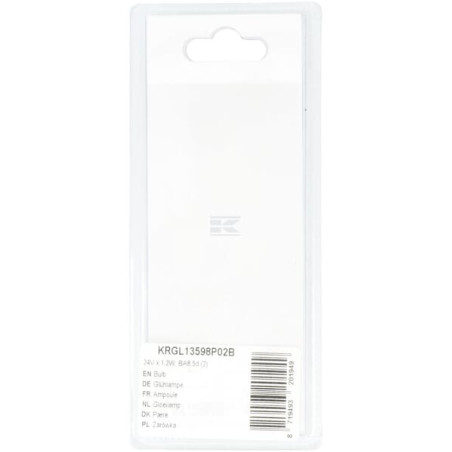 Ampoule UNIVERSEL KRGL13598P02B