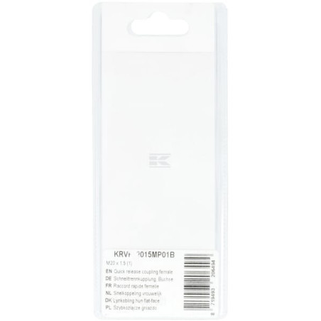Raccord rapide femelle UNIVERSEL KRVF82015MP01B