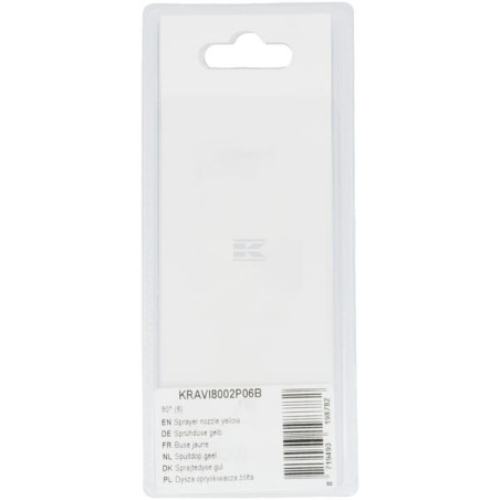 Buse de pulvérisateur jaune UNIVERSEL KRAVIOC8002P02B