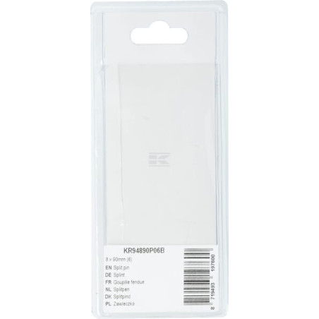 Goupille fendue UNIVERSEL KR94890P06B
