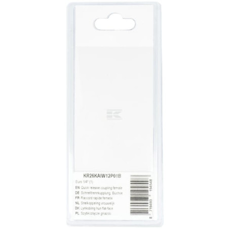 Raccord rapide femelle UNIVERSEL KR26KAIW12P01B