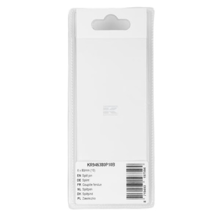 Goupille fendue UNIVERSEL KR946380P10B