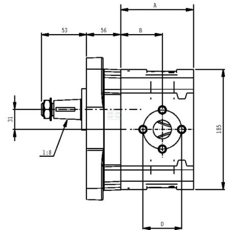 Moteur CASAPPA KM4087R085E5