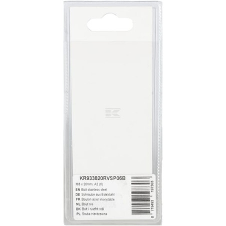 Boulon UNIVERSEL KR933820RVSP06B