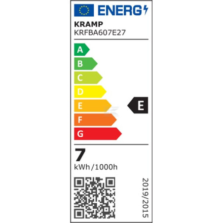 Ampoule LED à fil UNIVERSEL KRFBA607E27
