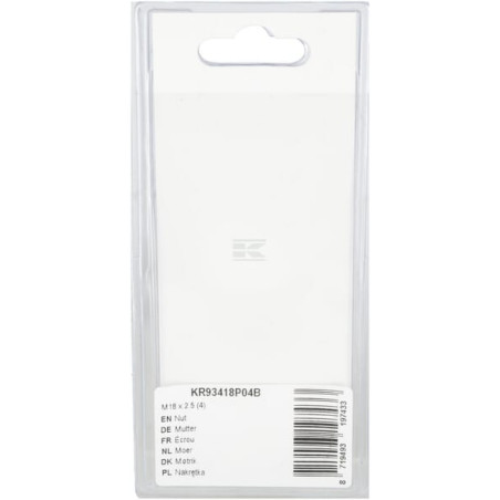 Écrou UNIVERSEL KR93418P04B