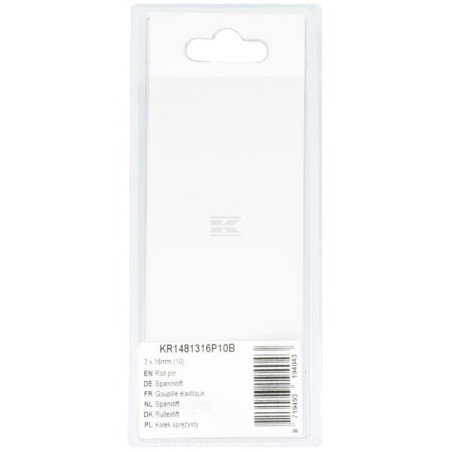 Goupille élastique UNIVERSEL KR1481316P10B