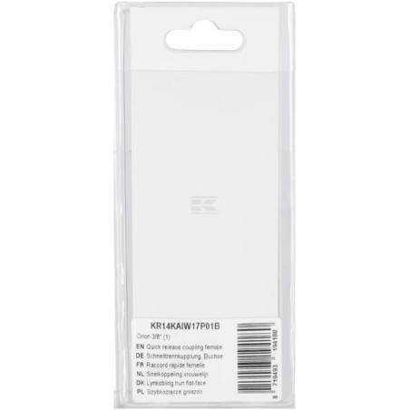 Raccord rapide femelle UNIVERSEL KR14KAIW17P01B