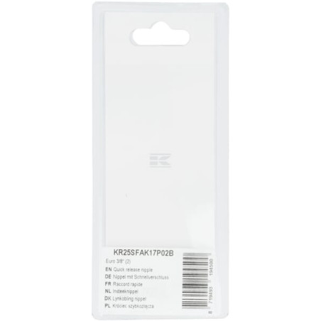 Raccord rapide UNIVERSEL KR25SFAK17P02B