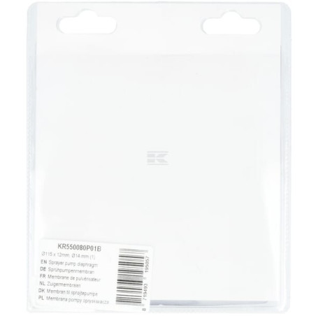 Diaphragme UNIVERSEL KR550080P01B