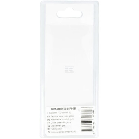 Cosse plate UNIVERSEL KR1440890031P06B