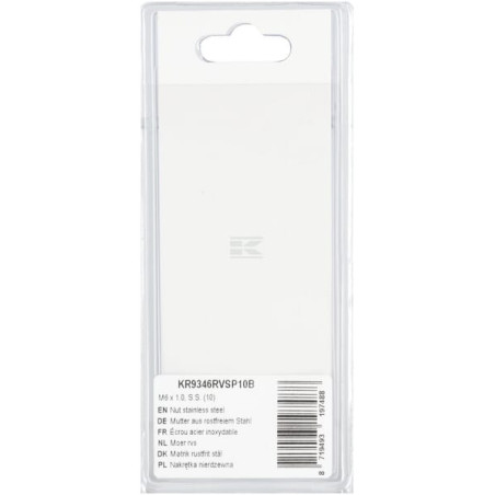 Écrou UNIVERSEL KR9346RVSP10B