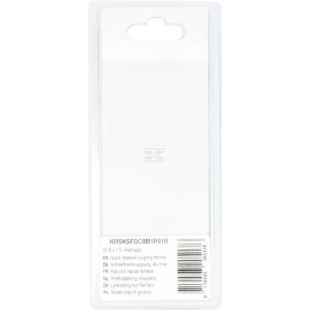 Raccord rapide femelle UNIVERSEL KRSKSFDC8M1P01B